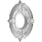Ekena Millwork Attica PVC Medallion (Canopies up to 4 1/8"), 10"OD x 3 1/2"ID x 3/4"P, Metallic Antique Brass CMP10ATCAB - alternate 2